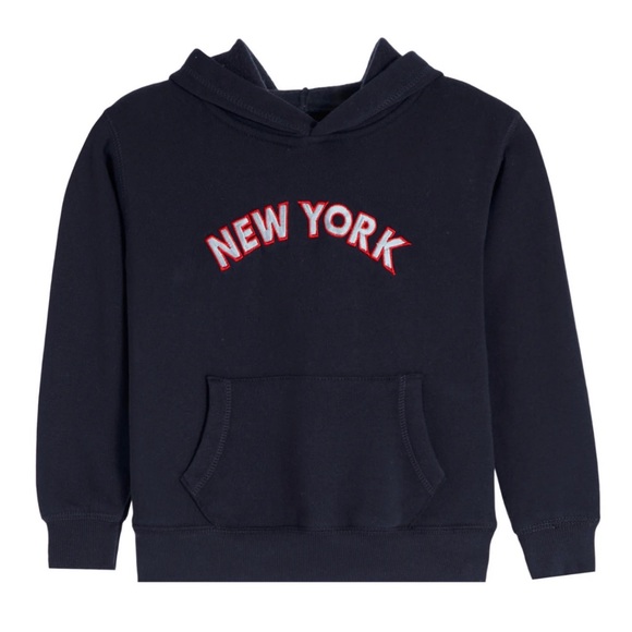Vintage Havana Other - Vintage Havana Navy New York Burnout Hoodie Boys size 3T NWT